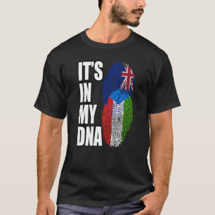 Camiseta Nova Zelândia E Guiné Equatorial Mistura De DNA He