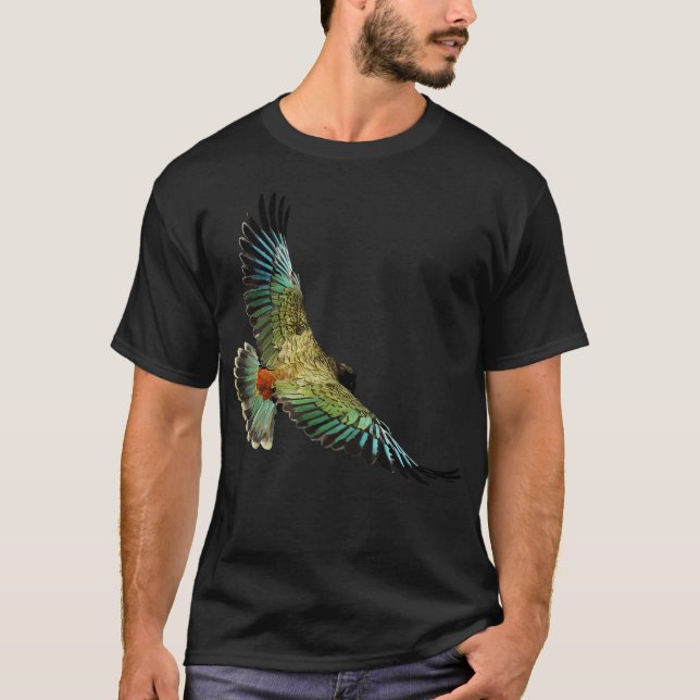 Camiseta Nova Zelândia Kea (Frente)