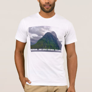 Camiseta Nova Zelândia não espera demasiado - você amá-