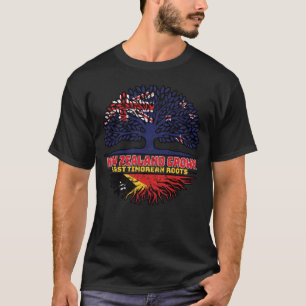 Camiseta Nova Zelândia neozelandesa do Timor-Leste