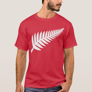 Camiseta Nova Zelândia Silver Fern NZ Black Orud Kiwi Rugby