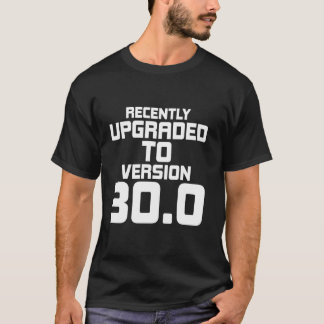 Camiseta Novamente Atualizado Para A Versão 30 0 Engraçado