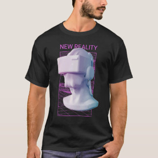 Camiseta Novas Experiências Positivas de Jogos em Realidade