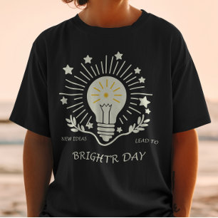 Camiseta Novas ideias levam a dias mais brilhantes