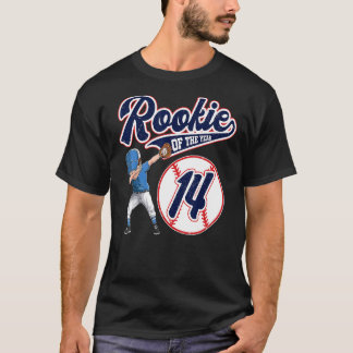 Camiseta Novato Do Ano De Aniversário 14 Crianças Nascer 2