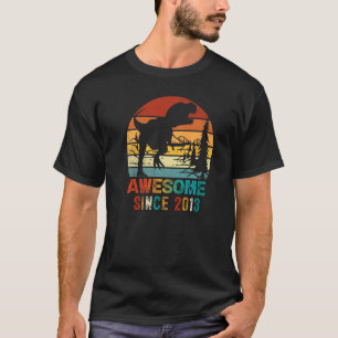 Camiseta Nove anos de idade incrível desde 2013 9º aniversá