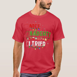 Camiseta Nove Felizes Noites De Natal Pajama Belo Triste