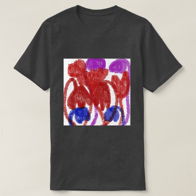 Camiseta Nove Flores (Frente do Design)