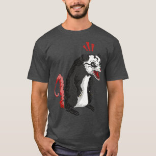 Camiseta Nove Gráfica de Marsupiais Marsupiais Brancos