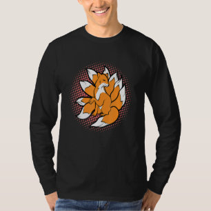 Camiseta Nove Kitsune Japonês Fox Kami Inari Para Gi