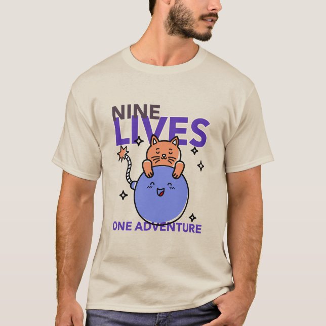 Camiseta Nove Vive Uma Aventura (Frente)