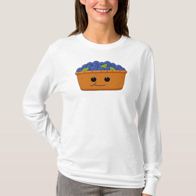 Camiseta Novelty Blueberry (Frente)