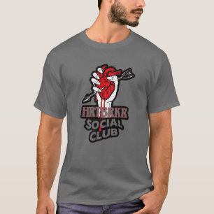 Camiseta Novelty Heart Broken Social Club Design quem Anti 