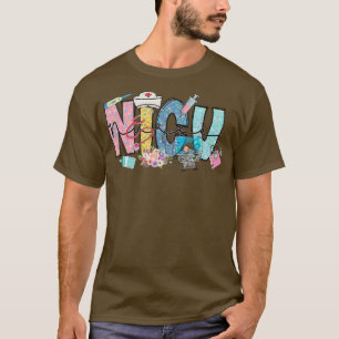 Camiseta Novelty Nicu Enfermeira Life Nicu Enfermeira Call