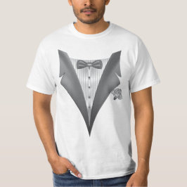 Camiseta Novelty Tuxedo Tux Impressão