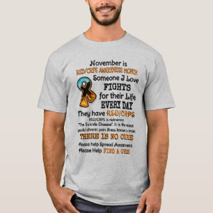 Camiseta Novembro...Alguém Que Eu Adoro Lutas