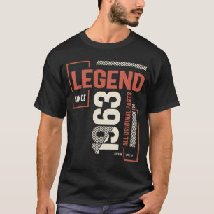 Camiseta Novembro de 1963 60º aniversário Oferece 60 anos