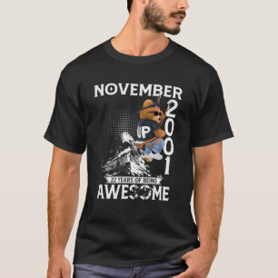 Camiseta Novembro de 2001 22 S