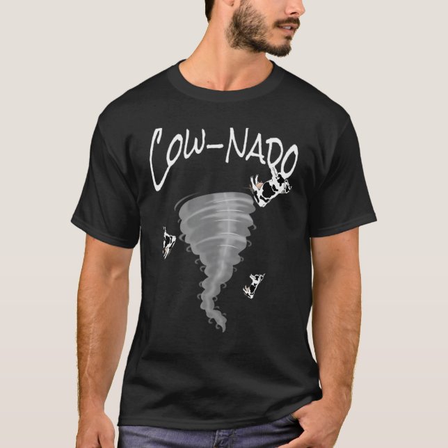 Camiseta Novidade Animal Cow Nado (Frente)