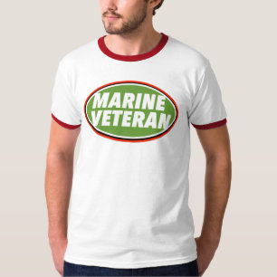 Camiseta Novidade de Impressão de Veterano da Marinha