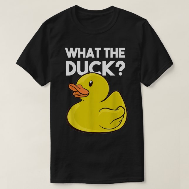 Camiseta Novidade do Duck Rubber Bath Duckie (Frente do Design)