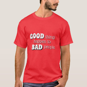 Camiseta Novidade engraçada, coisas boas acontecem com PES