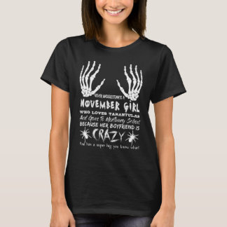 Camiseta Novidades Loucas Adoram Tarântulas