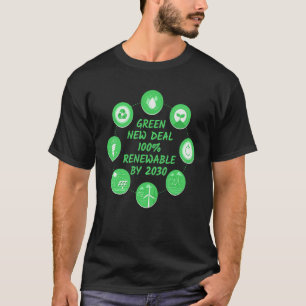 Camiseta Novo Acordo Verde 100 Renovável Até 2030