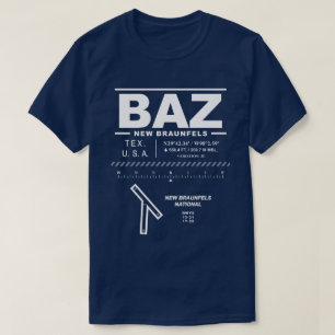 Camiseta Novo Aeroporto Nacional de Braunfels BAZ