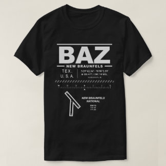 Camiseta Novo Aeroporto Nacional de Braunfels BAZ USAA