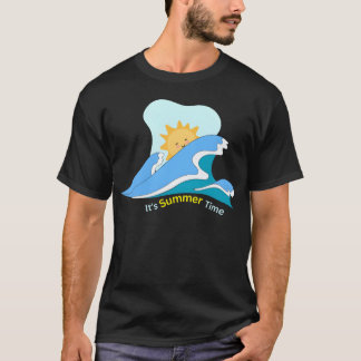 Camiseta Novo amigo de design de verão