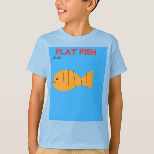 Camiseta Novo amigo Gato de Gordura de Peixe Flor