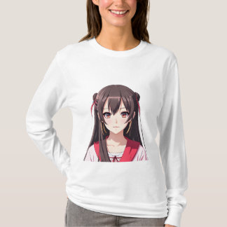 Camiseta Novo anime de estilo