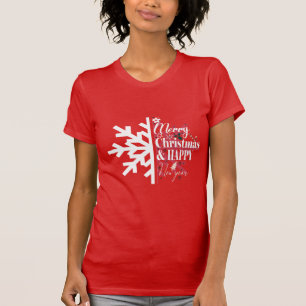 Camiseta Novo ano de Natal bonito T-Shirt