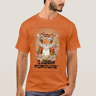 Camiseta Novo Ano Lunar Chinês do Tigre Zodiac 1
