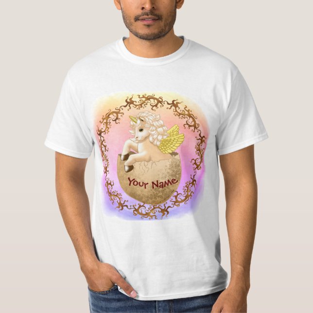 Camiseta Novo Bebê Unicórnio (Frente)