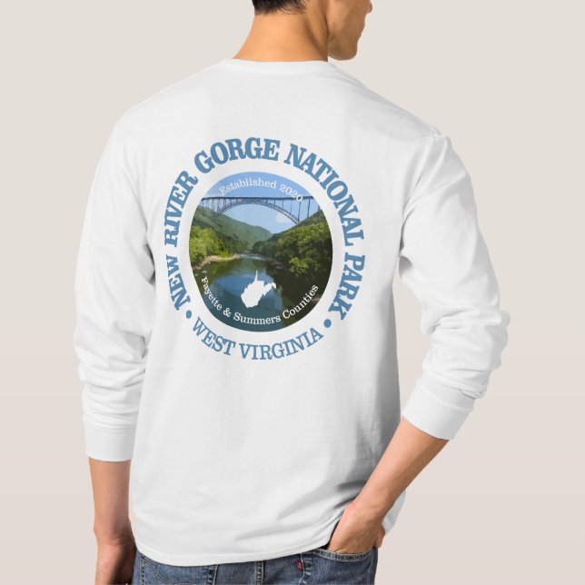 Camiseta Novo desfiladeiro fluvial (NP2) (Verso)