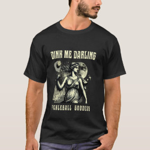 Camiseta Novo! Deusa do Pickleball Fofo Fresco Sassy DINK M