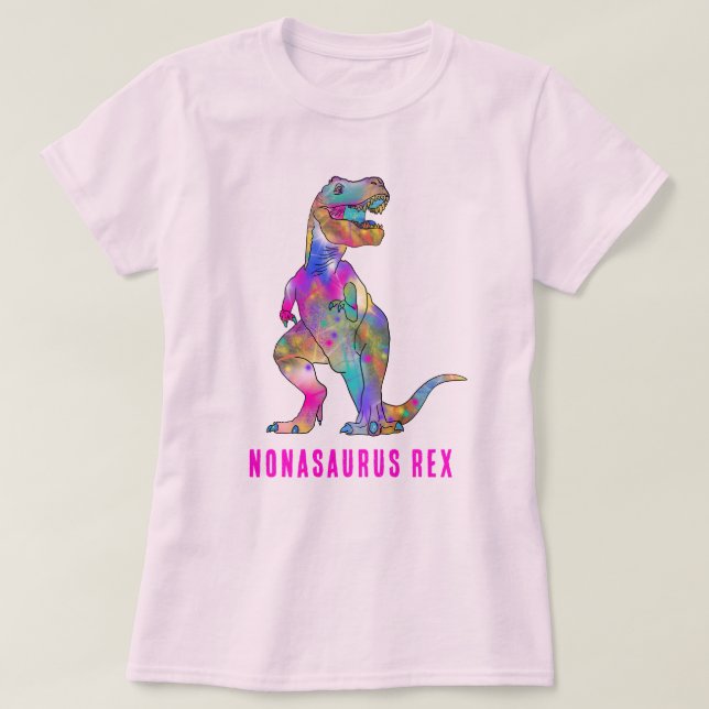Camiseta Novó dinossauro nonassauro (Frente do Design)