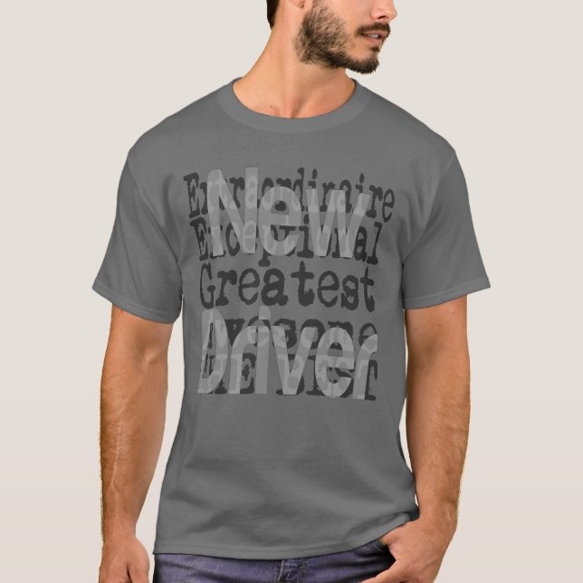 Camiseta Novo Extraordinário de Driver (Frente)