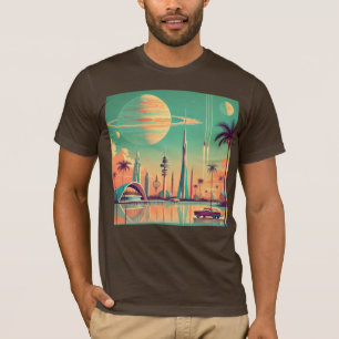 Camiseta Novo Futurista Atômico Flórida