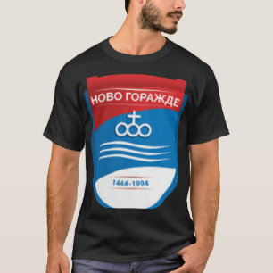 Camiseta Novo Gorazde Brasão Republica Sérvia RS Sérvia Ban