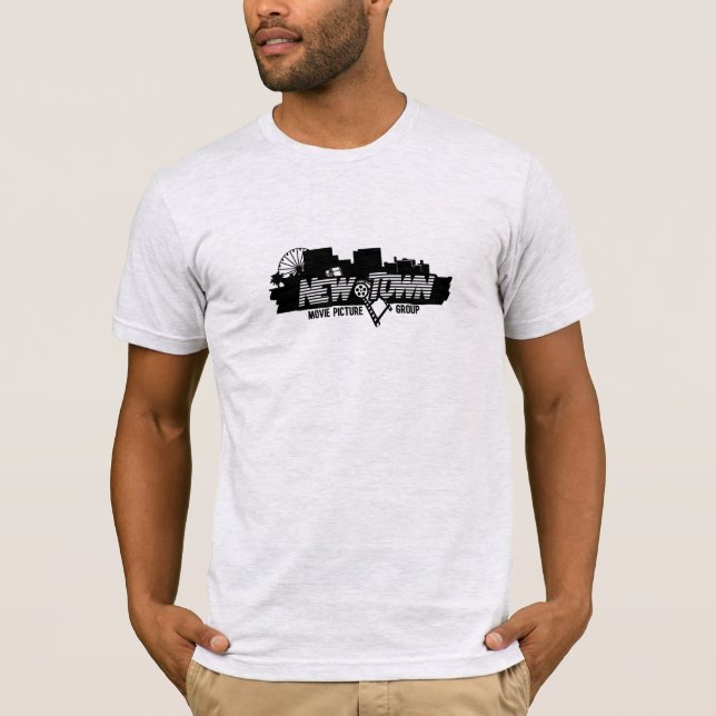 Camiseta Novo Grupo de Imagens de Filme de Cidade (Frente)