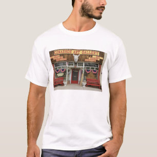 Camiseta Novo México, Cimarron. Galeria de arte Cimarron, N