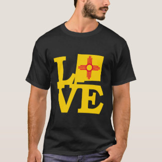 Camiseta Novo México Estado Zia Vintage Retro Love Nm Desig