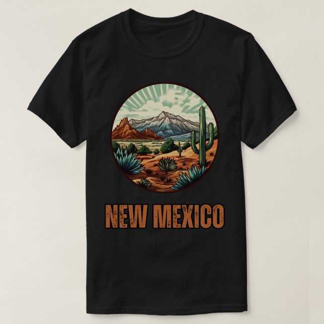 Camiseta Novo México EUA (Frente do Design)