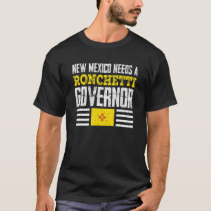 Camiseta Novo México Precisa de Um Governador Ronchetti Mar