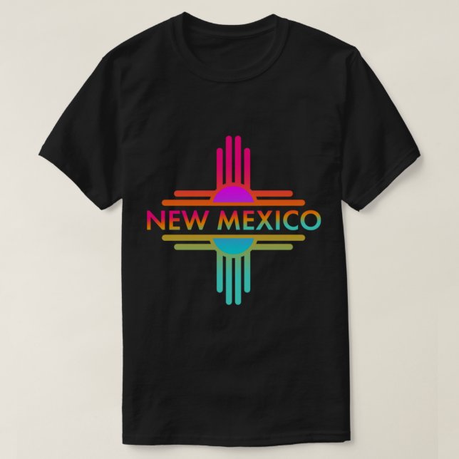 Camiseta Novo México Símbolo Zia Design Swea (Frente do Design)