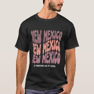 Camiseta Novo México - Slogan Do Novo México Usa