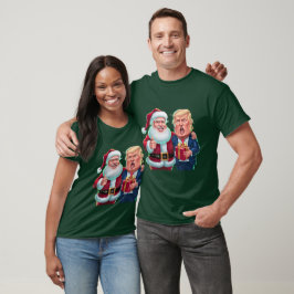 Camiseta NOVO Natal de 2024 - Celebração de Tremores e Papa